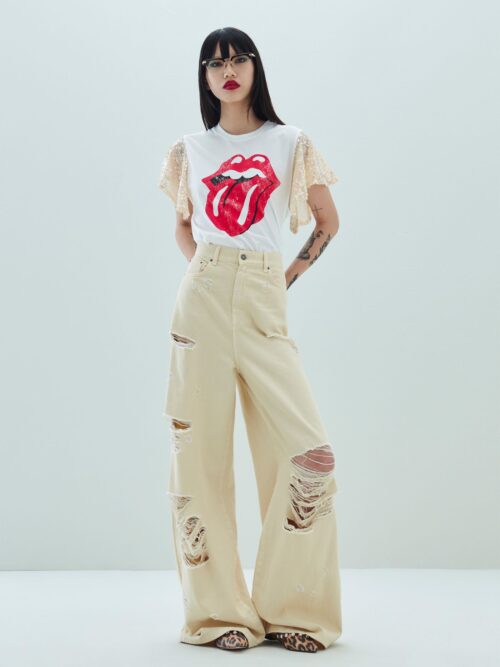 T-SHIRT PAILLETTES STONES