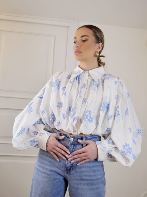 CAMICIA “LOLLY BON “ CON RICAMO