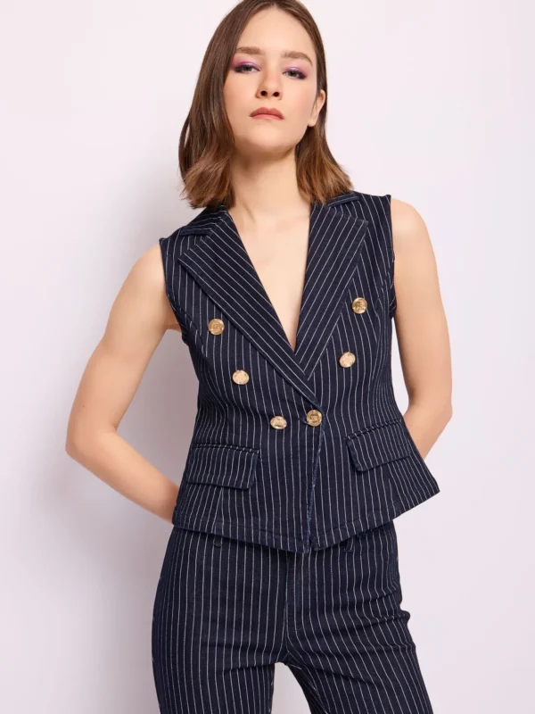 GILET GESSATO DENNY ROSE