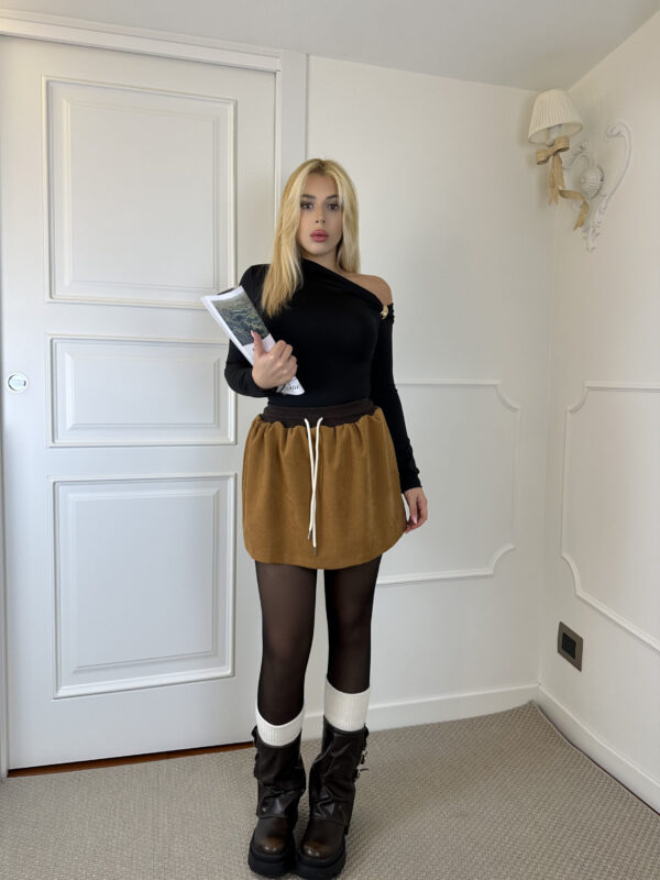 HIGH SCHOOL VELLUTO SENAPE