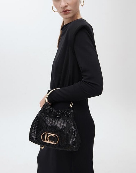 BORSA CON PAILLETTES LOLA CASADEMUNT