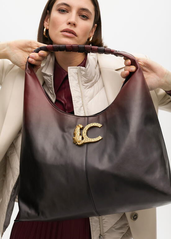 BORSA EFFETTO PELLE ROJO  LOLA CASADEMUNT