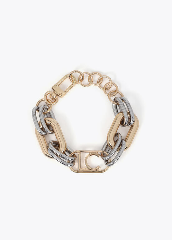 BRACCIALE BICOLOR A MAGLIE  LOLA CASADEMUNT