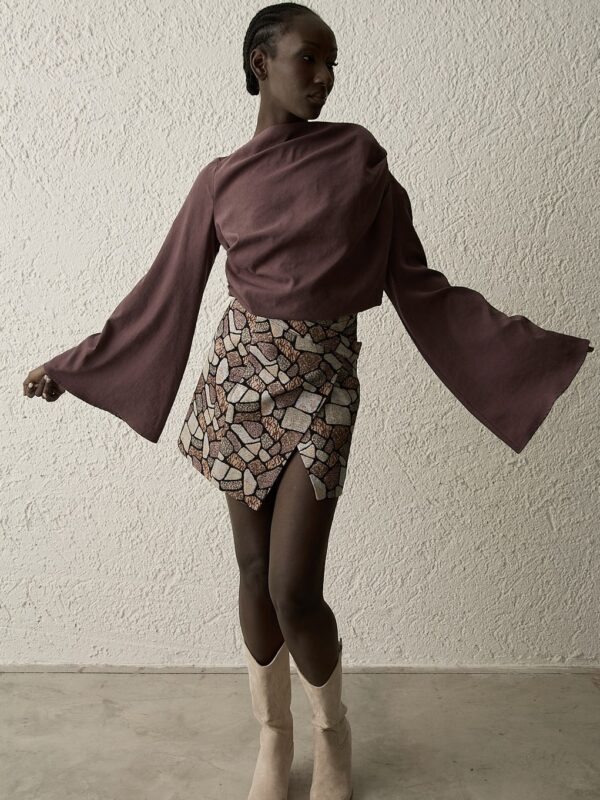 BROCADE SKIRT  BOHEMIAN VI