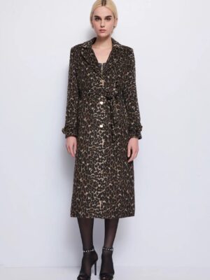 CAPPOTTO JAQUARD MACULATO  DENNY ROSE
