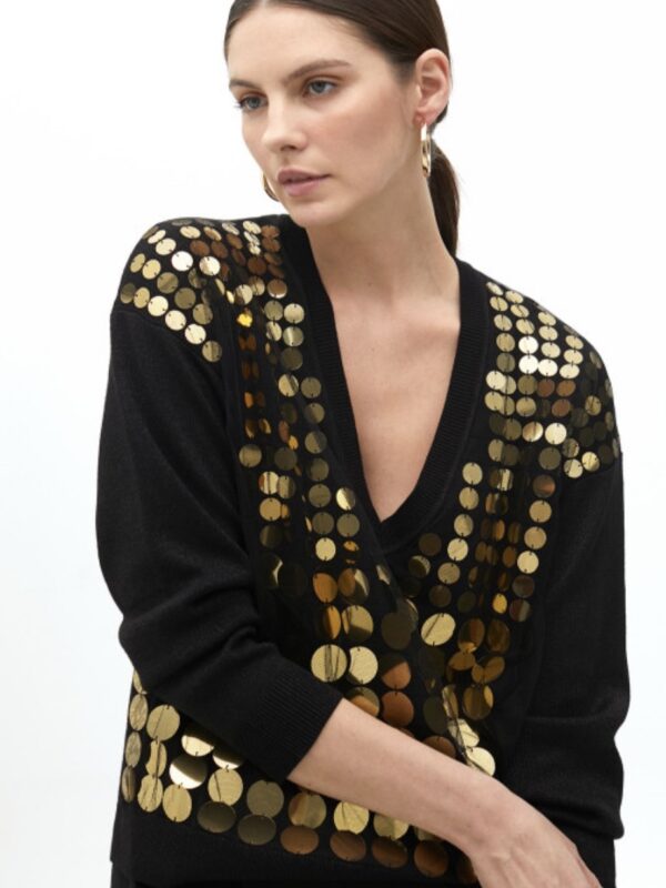 MAGLIONCINO CON PAILLETTE LOLA CASADEMUNT