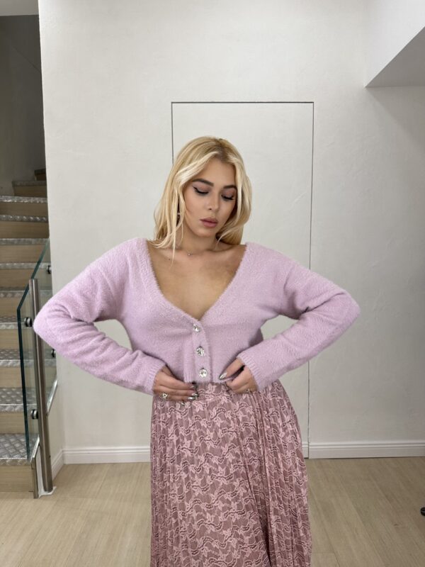 CARDIGAN CON CATENA STRASS DENNY ROSE