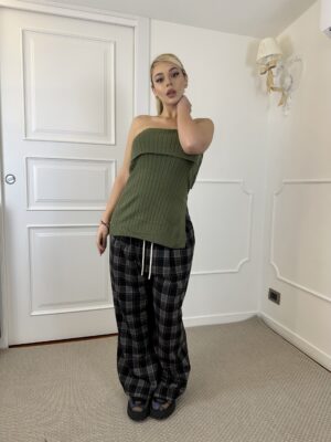 TOP MARISSA IN LANA VERDE