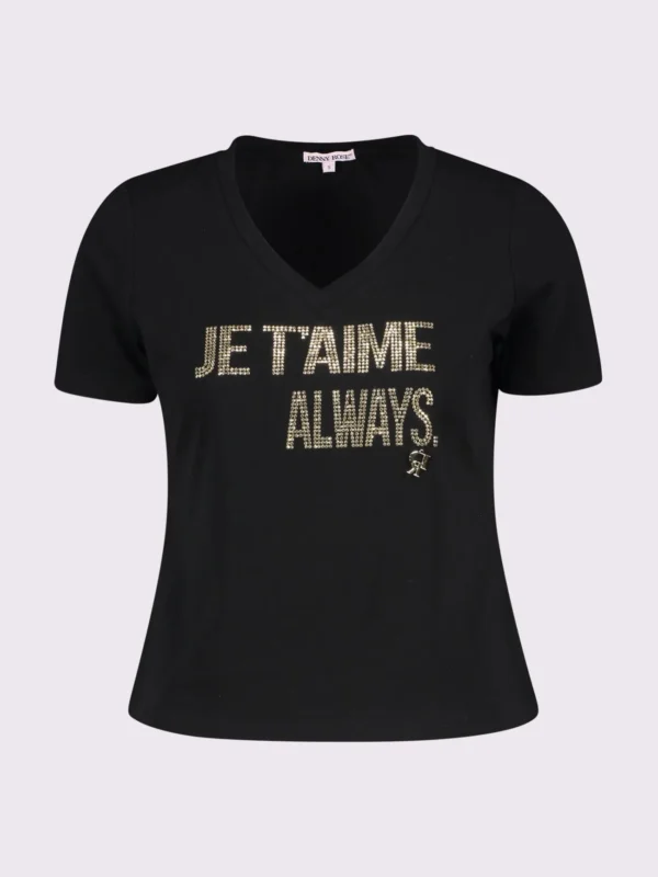 T-SHIRT JE T’AIME DENNY ROSE