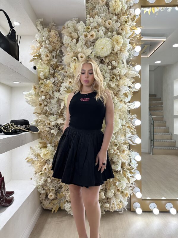 CANOTTA PARIS NERA E FUXIA