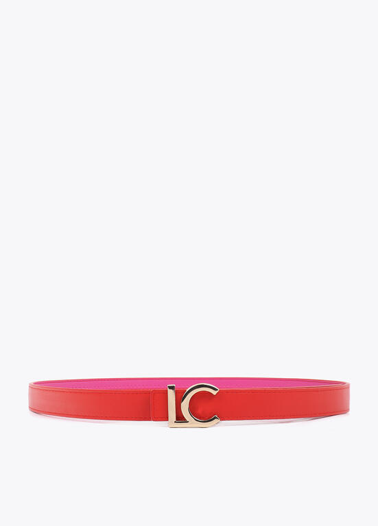 CINTURA BICOLOR LOGO LC  LOLA CASADEMUNT